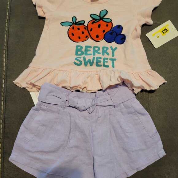 Baby Girl's Nordstrom 8 pc Bundle 6mo-12mo Dresses & Shorts NWT - Picture 3 of 6